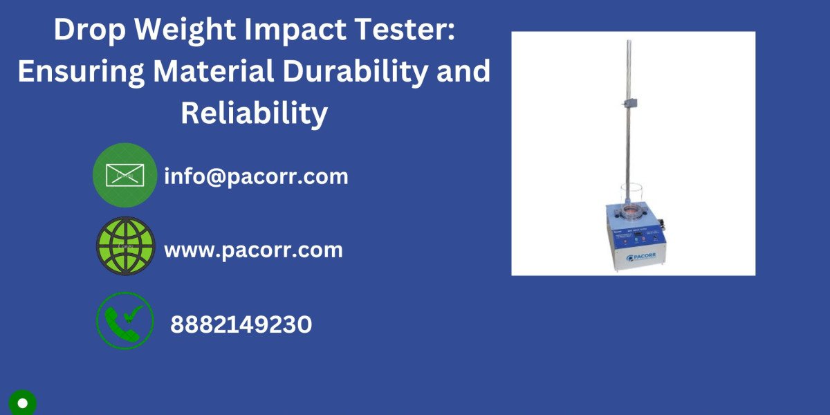 How Drop Weight Impact Tester Helps in Predicting the Real-World Performance of Industrial Materials