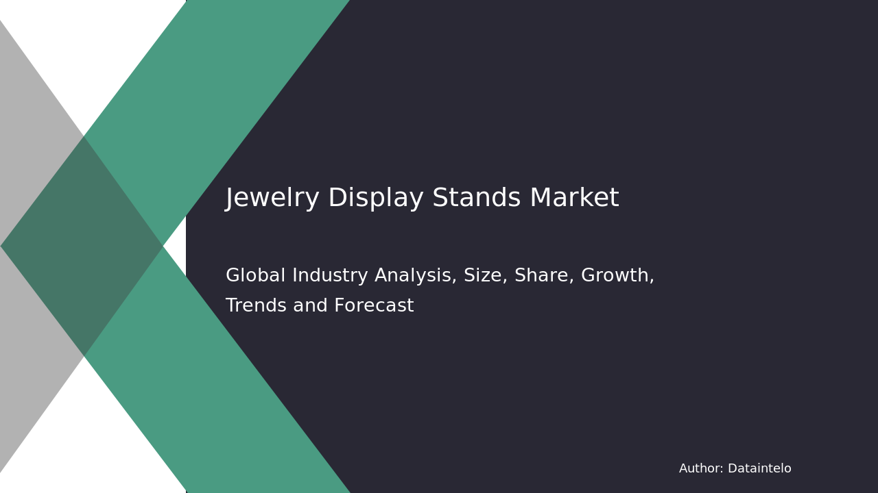 Request For Sample of Jewelry Display Stands Market Report | Global Forecast From 2025 To 2033