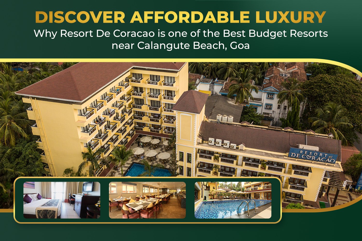 Best Resort Near Calangute Beach Goa | Resort De Coracao